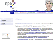 Tablet Screenshot of netzwerk-palliativmedizin-essen.de